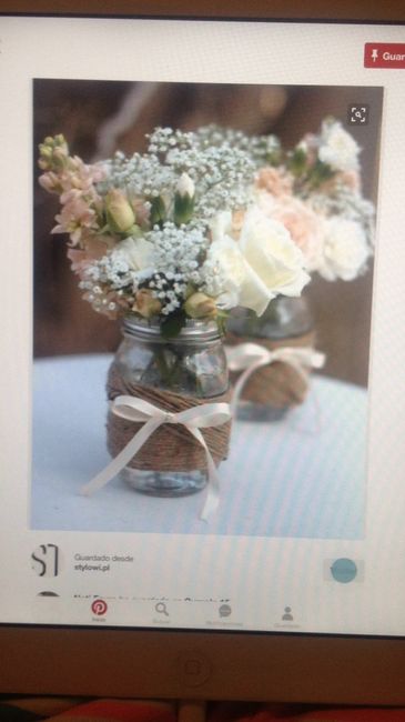 Centros de mesa diy - 3