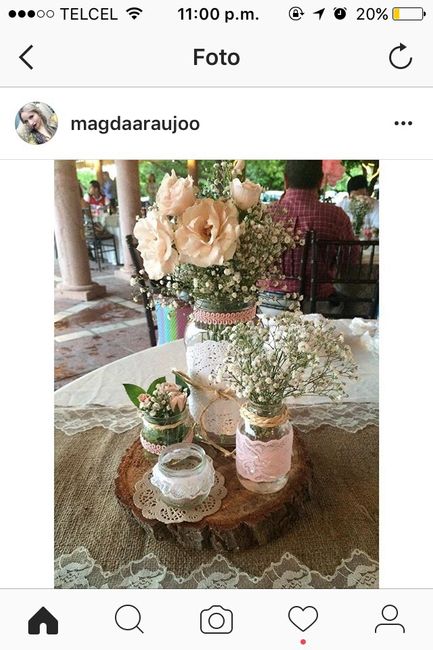 Centros de mesa diy - 4