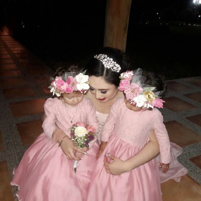 Combinación de colores en rosa viejo y blanco - 2