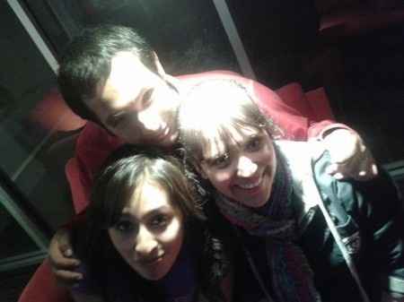 En la entrega del anilloooo :)