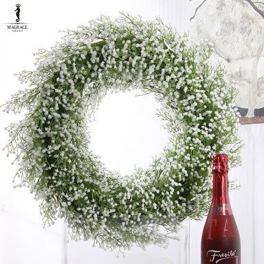 Coronas y aros de flores colgantes para decorar!!🌺🌿 7