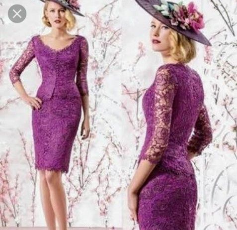 Vestidos para mamá!! Color morado 💜 4