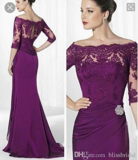 Vestidos para mamá!! Color morado 💜 6