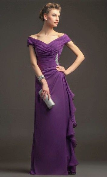 Vestidos para mamá!! Color morado 💜 10