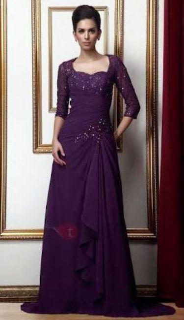 Vestidos para mamá!! Color morado 💜 14