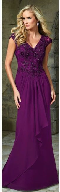 Vestidos para mamá!! Color morado 💜 15
