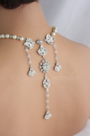 Collares para escote en espalda!!📿 14