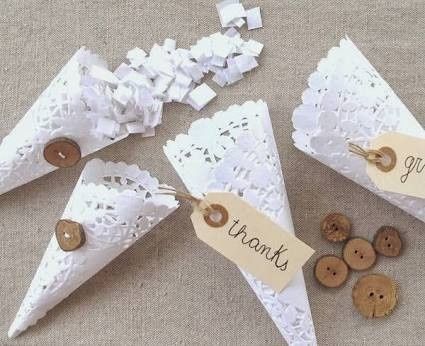 Decoración con blondas de papel!! ❄️ 12