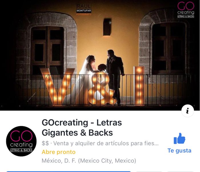 Letras Gigantes para Boda - 1