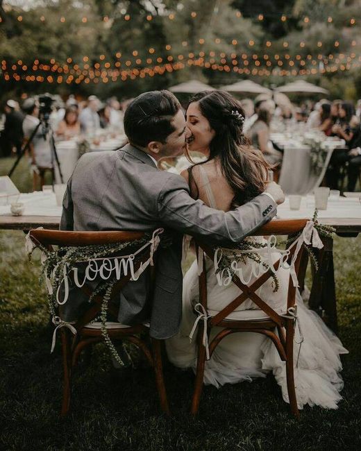 Ideas para las sillas de los novios - 2