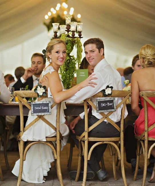 Ideas para las sillas de los novios - 4