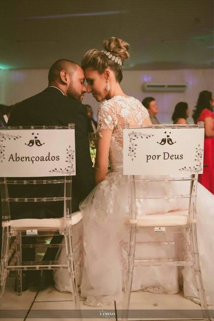 Ideas para las sillas de los novios - 8