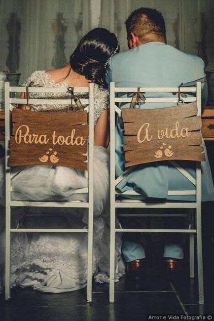 Ideas para las sillas de los novios - 10