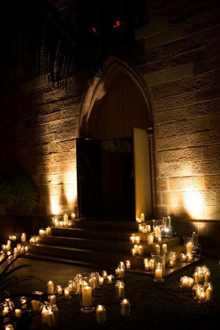 Románticas ideas con velas - 2