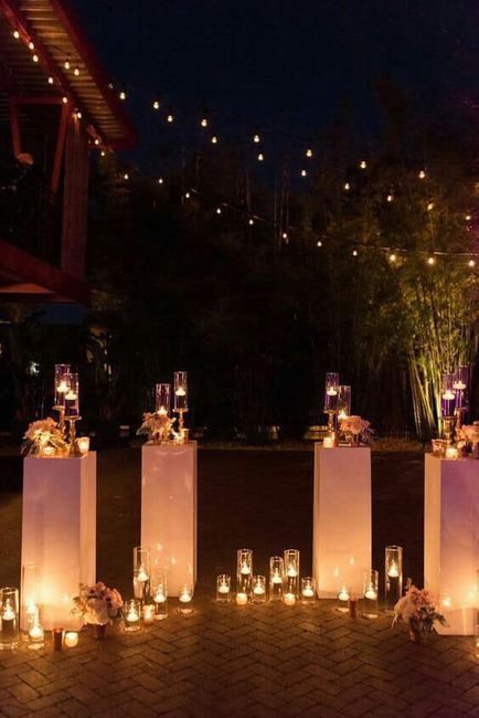 Románticas ideas con velas - 3