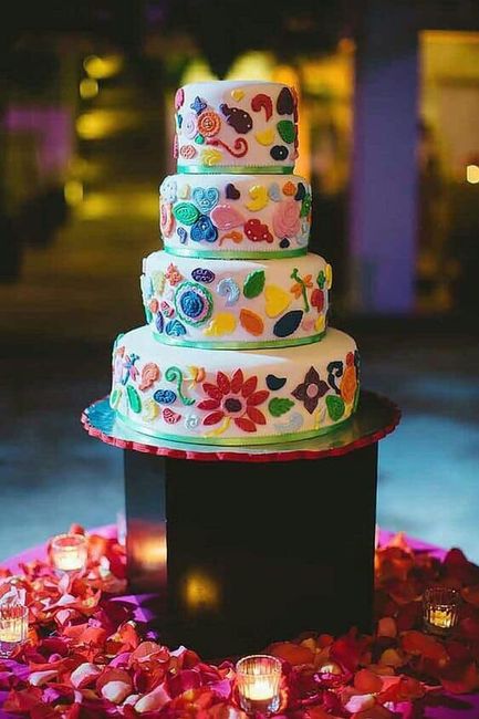 Pasteles para boda temática mexicana - 6
