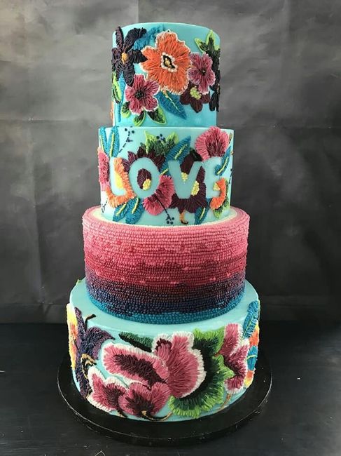 Pasteles para boda temática mexicana - 8