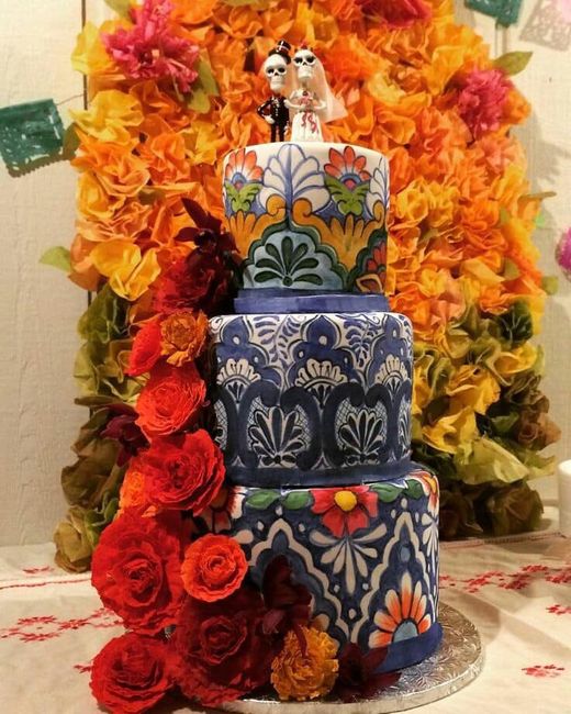 Pasteles para boda temática mexicana - 9