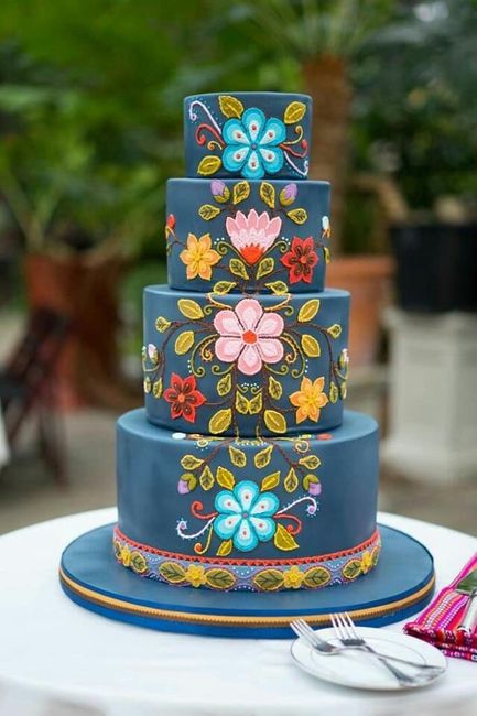 Pasteles para boda temática mexicana - 10