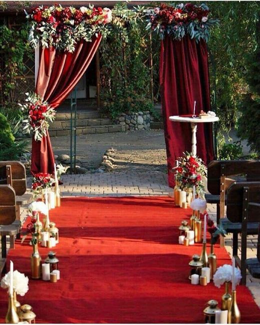Arcos con toques rojos ❤️ - 6