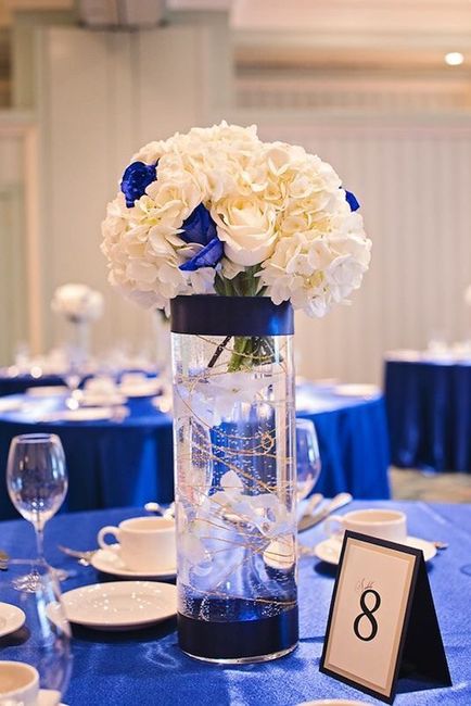 Boda Royal blue con blanco 💙 - 2