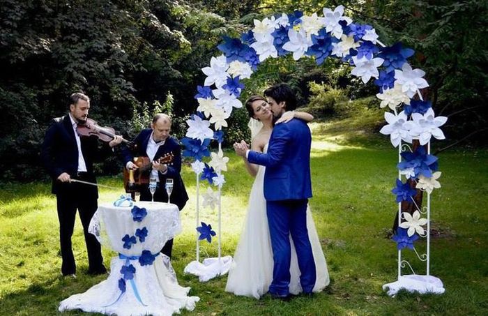 Boda Royal blue con blanco 💙 - 6