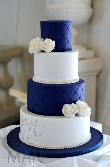 Boda Royal blue con blanco 💙 - 11