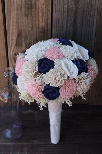 Boda con diferente tipos de azul y rosa - 15