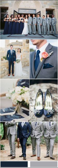 Boda con azul y Plata 💙 - 1