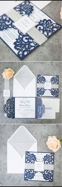 Boda con azul y Plata 💙 - 4