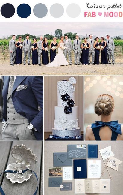 Boda con azul y Plata 💙 - 6