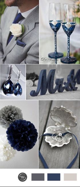 Boda con azul y Plata 💙 - 7