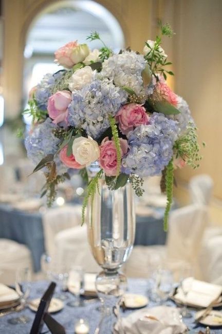 Decoración de boda en tonos azules - 3