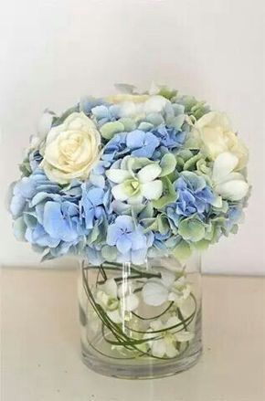 Decoración de boda en tonos azules - 4