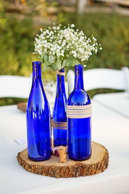 Decoración de boda en tonos azules - 21