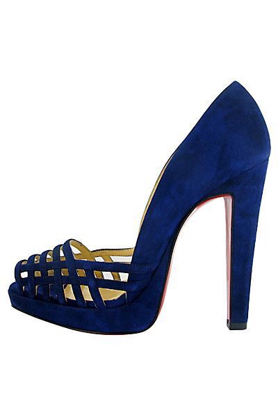 Zapatos tacón alto color  azul💙 - 17