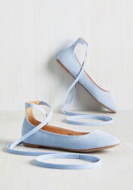 Zapatos bajos colores azul - 8