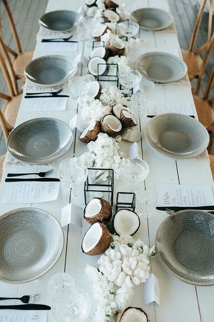 Decoraciones frutales para mesa - 2