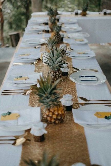 Decoraciones frutales para mesa - 11