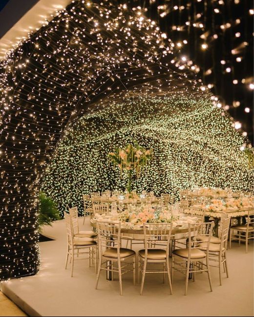 Decorando con iluminación boda - 2