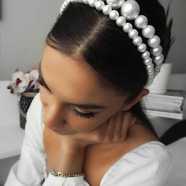 Peinados con perlas - 5