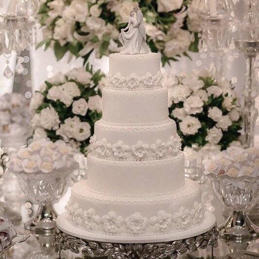 Pasteles de boda blancos - 4