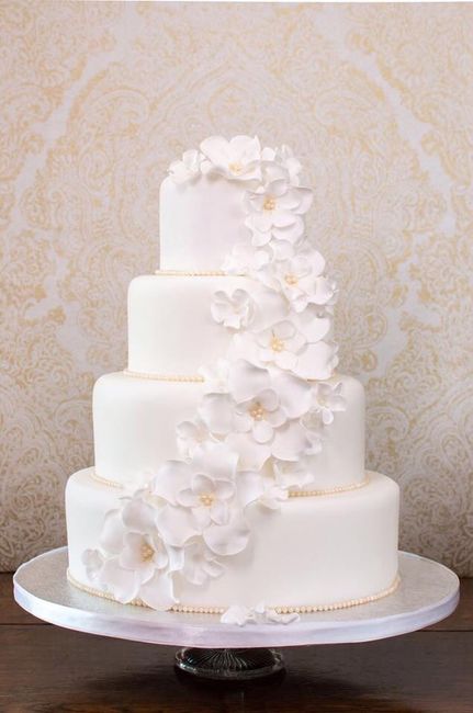 Pasteles de boda blancos - 8
