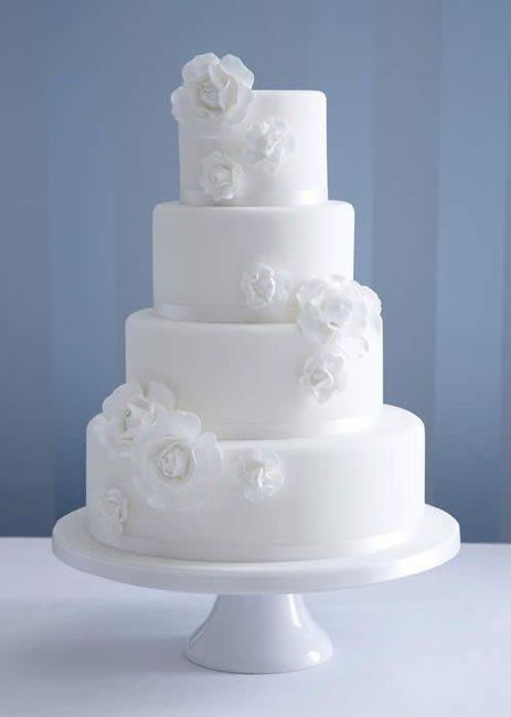 Pasteles de boda blancos - 9