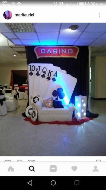 Boda temática Las vegas ❤️🖤❤️🖤 - 3