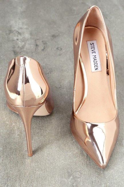 Tacones rose gold - 4