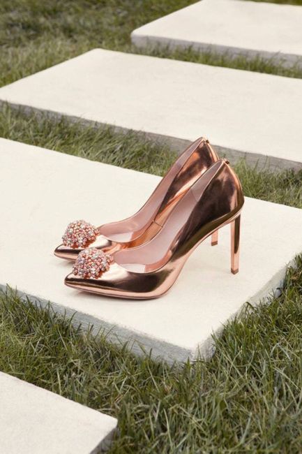 Tacones rose gold - 5