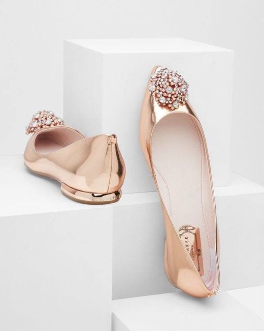 Tacones rose gold - 6
