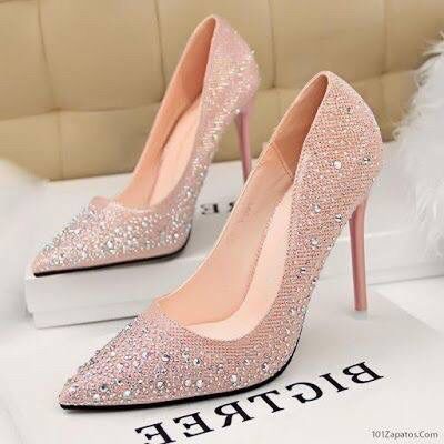 Tacones rose gold - 16
