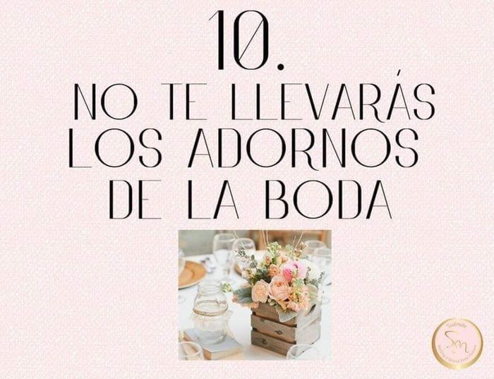 Los 10 mandamientos de la boda - 11